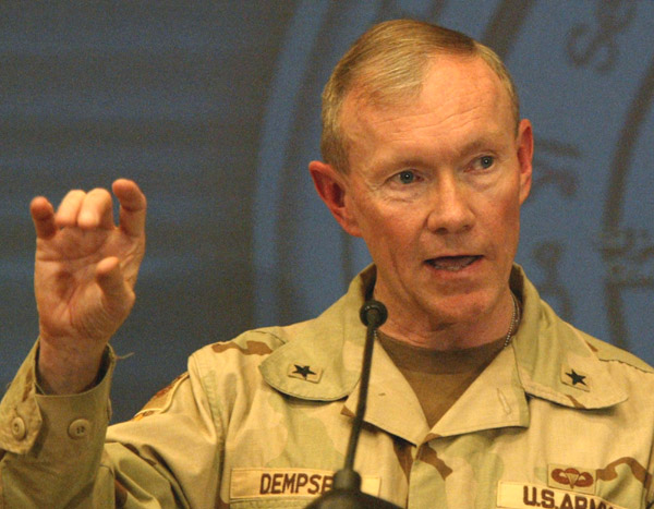Obama picks Dempsey as top US military officer