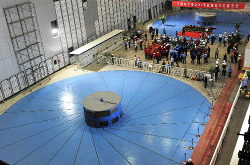 2nd turbine launched on Three Gorges Dam