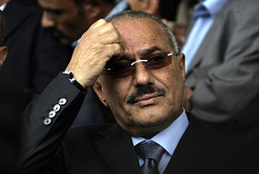 Yemeni President Ali Abdullah Saleh