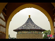 The Temple of Heaven, literally the Altar of Heaven, is a complex of Taoist buildings situated in southeastern Beijing. The Emperors of the Ming and Qing dynasties visited the complex annually when they prayed to Heaven for good harvests. It is regarded as a Taoist temple, although Chinese Heaven worship, especially by the reigning monarch of the day, actually pre-dates Taoism. [China.org.cn]