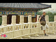 The Temple of Heaven, literally the Altar of Heaven, is a complex of Taoist buildings situated in southeastern Beijing. The Emperors of the Ming and Qing dynasties visited the complex annually when they prayed to Heaven for good harvests. It is regarded as a Taoist temple, although Chinese Heaven worship, especially by the reigning monarch of the day, actually pre-dates Taoism. [China.org.cn]
