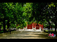 The Temple of Heaven, literally the Altar of Heaven, is a complex of Taoist buildings situated in southeastern Beijing. The Emperors of the Ming and Qing dynasties visited the complex annually when they prayed to Heaven for good harvests. It is regarded as a Taoist temple, although Chinese Heaven worship, especially by the reigning monarch of the day, actually pre-dates Taoism. [China.org.cn]