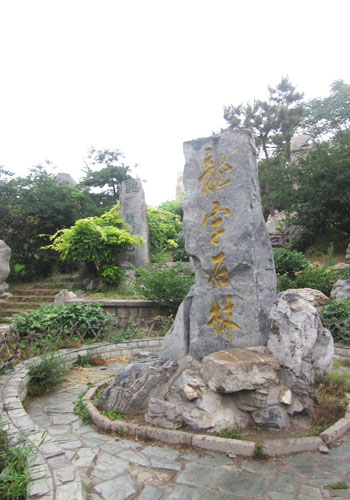 The Dragon Stone Tablets garden has over 150 stone tablets inscribed with dragon references dating back as far as the Han dynasty (206BC-220AD). [Photo: CRIENGLISH.com]
