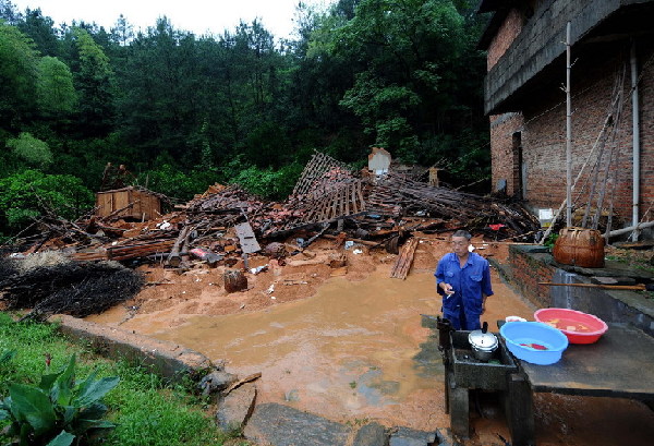 Death toll reaches 175 in south China floods