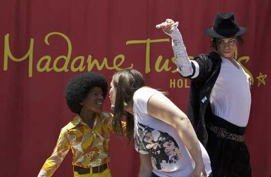 A new exhibition dedicated to late pop-star Michael Jackson has opened at Madame Tussauds in Los Angeles. 