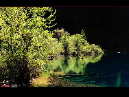 The northwestern Sichuan Plateau is noted for its picturesque natural beauty. One of its best scenic areas is Jiuzhaigou, or Jiuzhai Valley, located in the Aba Tibetan and Qiang Autonomous Prefecture. Eulogized as a world of magical fairytales, Jiuzhai Valley has for years enchanted tourists with its mountains and luxuriant forests, colorful lakes, gushing waterfalls and abundant wildlife.  [光阴dfn/bbs.fengniao]