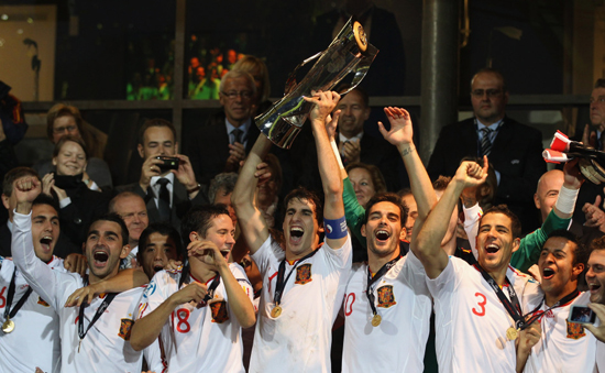  Spain crowned European Under-21 champions. [Source: Sina.com]