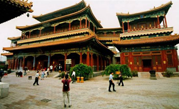 Lama Temple Beijing (Yonghegong), or Palace of Peace and Harmony Lama Temple or Yonghegong Lamsery 