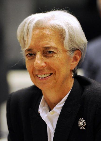 France's Finance Minister Christine Lagarde