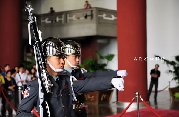 One thing not to miss at the memorial hall is the changing of the guard ceremony held regularly throughout the day.