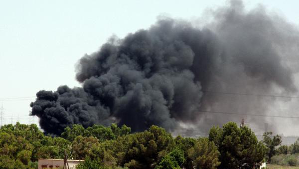 NATO air raid in Libya