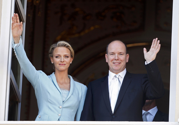 Prince Albert of Monaco weds Charlene Wittstock