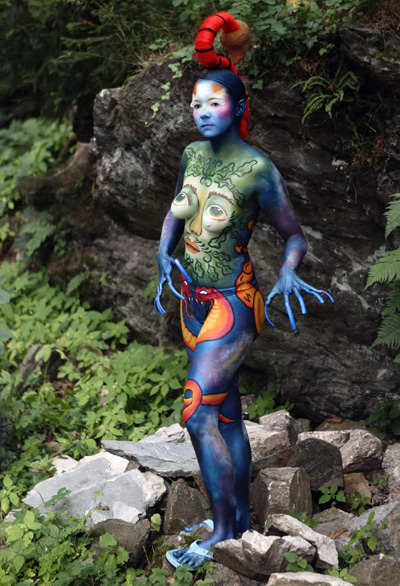 World Bodypainting Festival in Poertschach