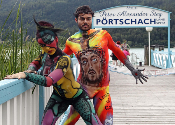 World Bodypainting Festival in Poertschach