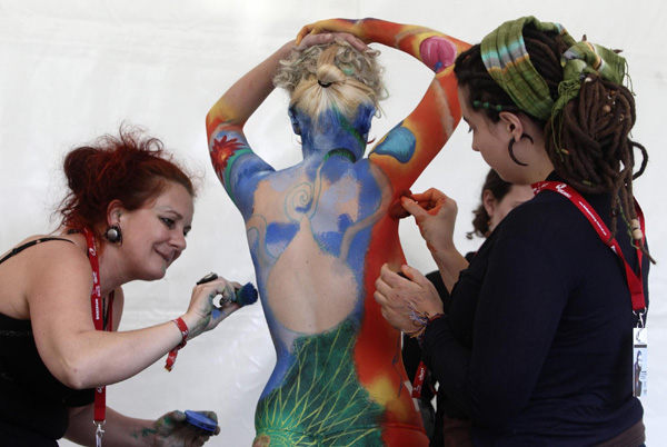 World Bodypainting Festival in Poertschach