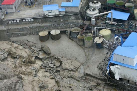 Eight people are still missing after a mudslide in Sichuan Province.