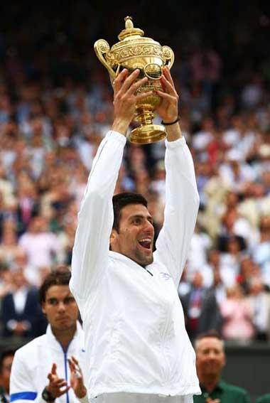 Serbia's Novak Djokovic won his first Wimbledon title and proved himself the best player in the world with a stunning win over Rafael Nadal.
