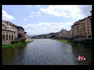 Florence is the 'cradle of the Renaissance.' It's known for its art and architecture and, more generally, for its cultural heritage. In 1982, the historic centre of Florence was declared a World Heritage Site by the UNESCO. The best-known site of Florence is the domed cathedral of the city, Basilica of Saint Mary of Florence (Santa Maria del Fiore in Italian). [Zhangfang/China.org.cn]