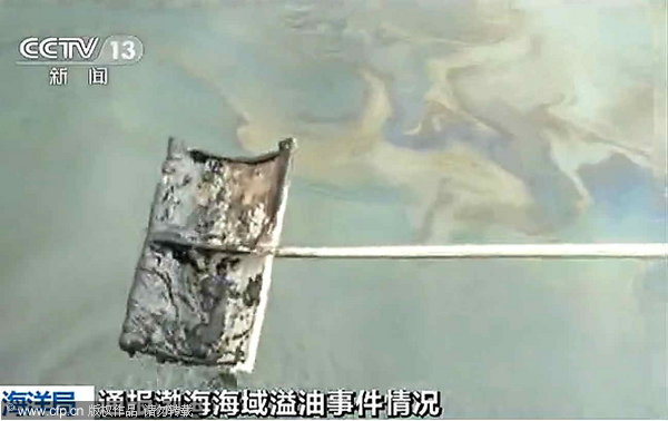 Images of devastating oil spill