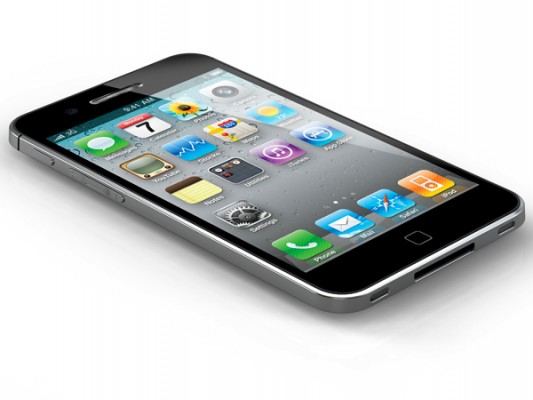 A concept design of Apple Inc's iPhone 5.