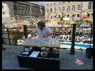 A performer in Museum Island. [Zhang Fang/China.org.cn]