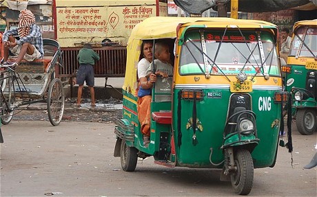 It is expected that all 55,000 rickshaws will be fitted with GPS devices by the end of July. [Agencies]