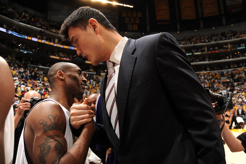 Yao was ruled out for the remainder of the playoffs in 2009 against LA Lakers due to the hairline fracture in his left foot, and the Rockets eventually lost the series in seven games.