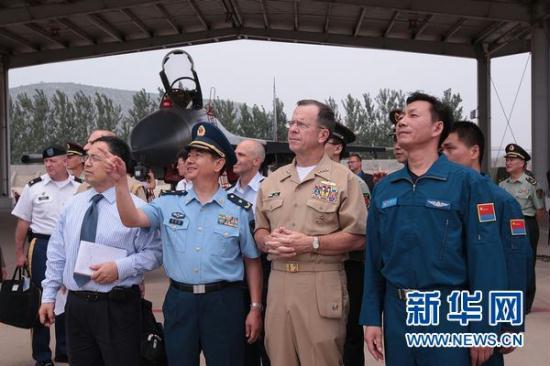 Mike Mullen is visiting various units in almost every part of the Chinese military.