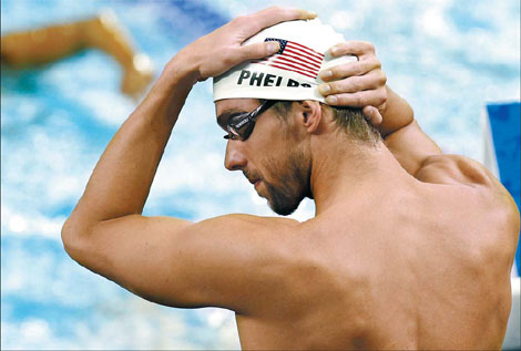 Phelps looks for spirit of 2008