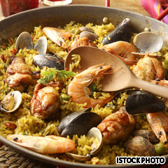 Seafood paella, one of the top 50 world's most delicious foods by China.org.cn.