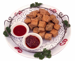 Stinky tofu, one of the top 50 world's most delicious foods by China.org.cn.