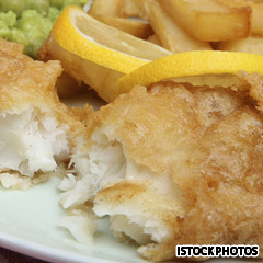 Fish 'n' chips, one of the top 50 world's most delicious foods by China.org.cn.