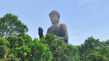 Po Lin Monastery in Hong Kong 