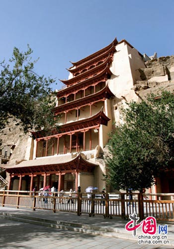 Dunhuang Mogao Grottoes, one of the 'Top 8 August destinations in China' by China.org.cn.