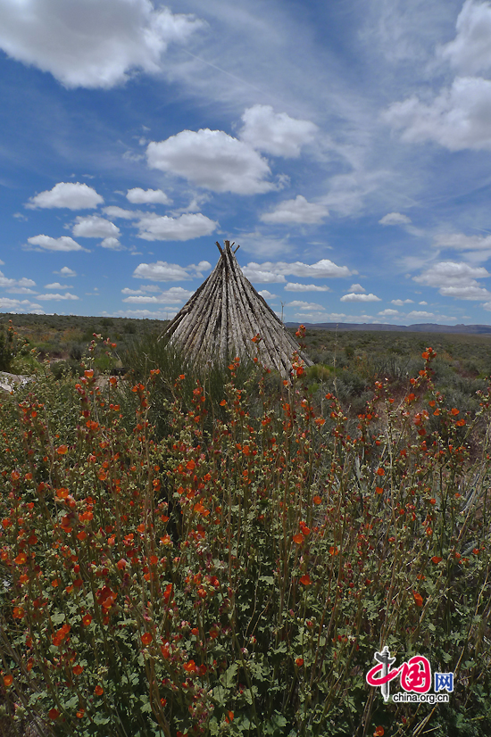 A view of the Hualapai American Indian Reservation in the Grand Canyon West. Created in 1883, the reservation has about 1,000,000 acres and includes 108 miles of the Colorado River and Grand Canyon. The Grand Canyon is a steep-sided canyon carved by the Colorado River in the state of Arizona in the US. 