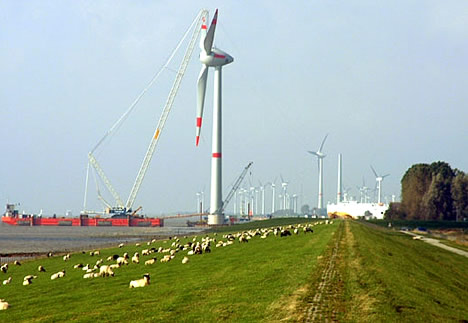 Enercon, Germany’s largest wind turbine manufacturer. [File photo]