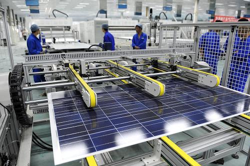 Yinxing Energy finishes a 320-mw photovoltaic product 