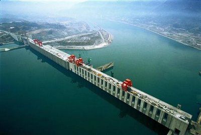 Aerial view of Three Gorges Dam [File photo] 