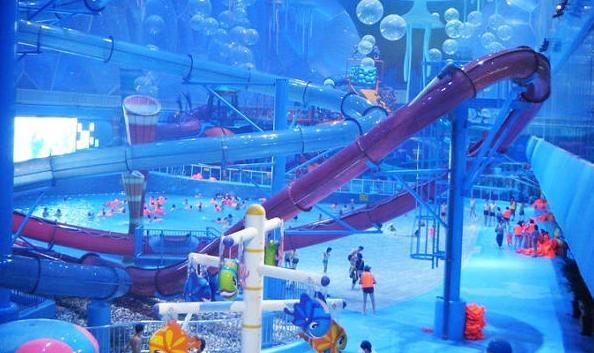 Water World in the Water Cube, one of the &apos;Top 8 water parks in Beijing&apos; by China.org.cn.