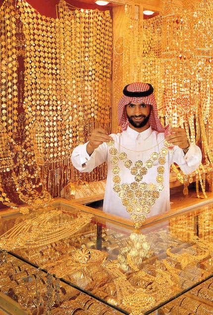 UAE, one of the 'Top 10 gold buyers in the world 2010' by China.org.cn.