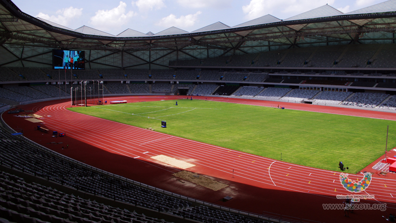  Main stadium of Universiade Sports Center in Long Gang. [Source:sz2011.org]