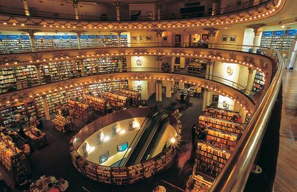 Librería El Ateneo Grand Splendid, one of the 'Top 10 beautiful bookstores in the world' by China.org.cn.