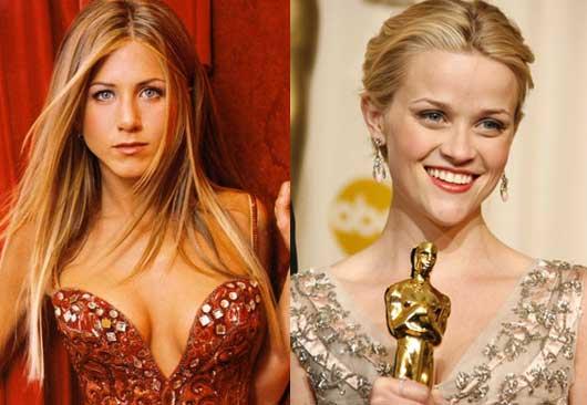 No.3: Jennifer Aniston and Reese Witherspoon