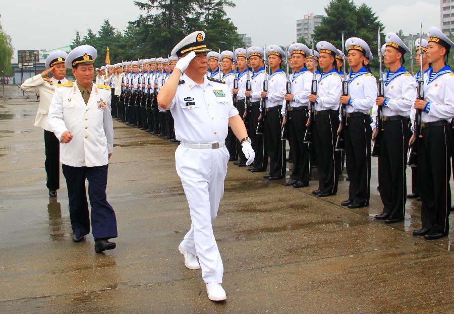 DPRK-CHINA-CHINESE NAVY-VISIT