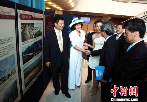 The exhibition is titled 'China in Development: 1911 to 2011.' There are about 100 precious pictures that fully reflect the development process during the 100 years beginning from 1911. 