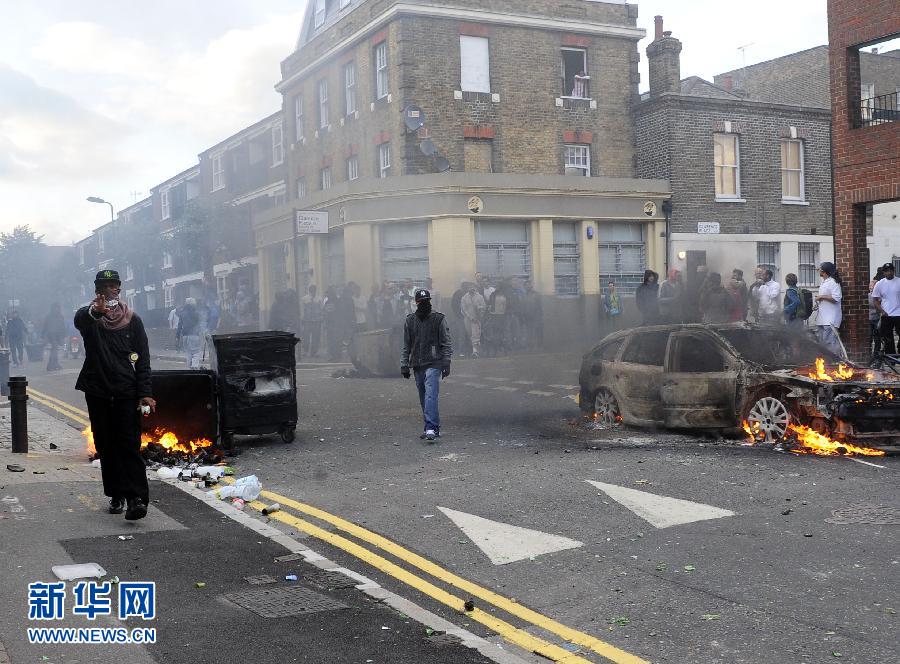 Riot erupted in London following protests over the death of 26-year-old Mark Duggan, who was shot dead by police last Thursday. And the riots have spread to Liverpool, Manchester and other British cities earlier Tuesday. 