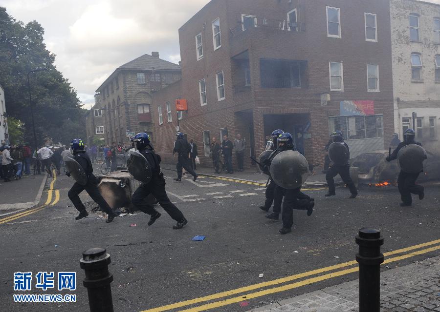 Riot erupted in London following protests over the death of 26-year-old Mark Duggan, who was shot dead by police last Thursday. And the riots have spread to Liverpool, Manchester and other British cities earlier Tuesday. 