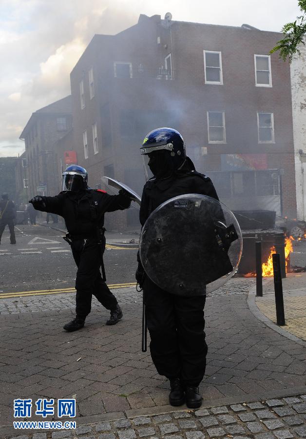 Riot erupted in London following protests over the death of 26-year-old Mark Duggan, who was shot dead by police last Thursday. And the riots have spread to Liverpool, Manchester and other British cities earlier Tuesday. 