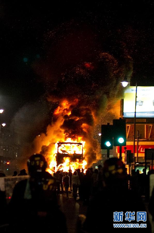 Riot erupted in London following protests over the death of 26-year-old Mark Duggan, who was shot dead by police last Thursday. And the riots have spread to Liverpool, Manchester and other British cities earlier Tuesday. 