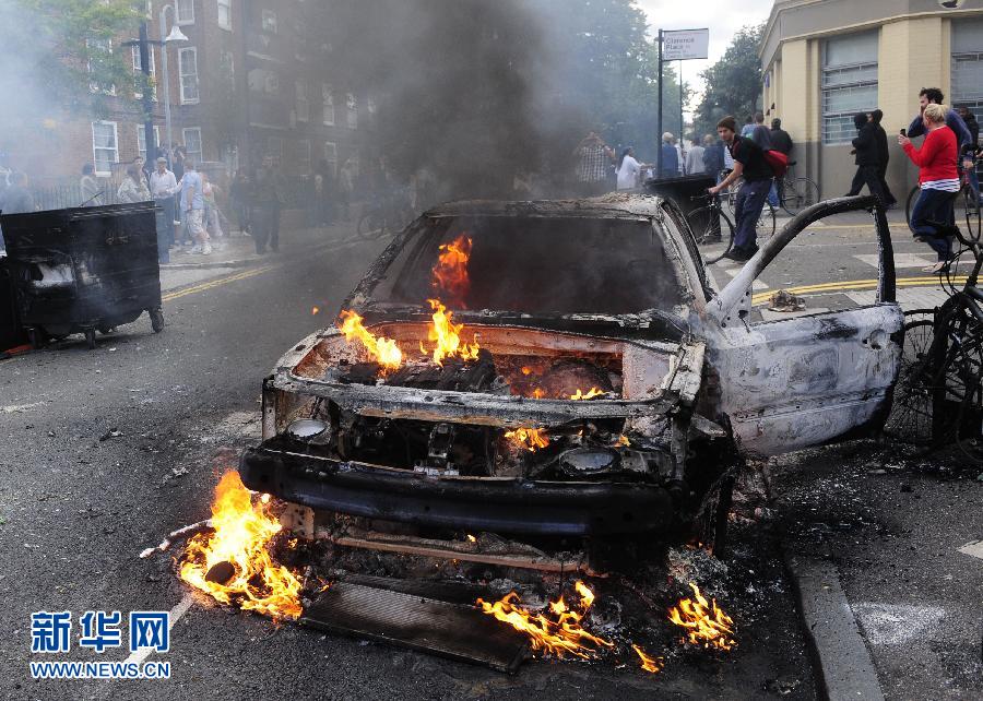 Riot erupted in London following protests over the death of 26-year-old Mark Duggan, who was shot dead by police last Thursday. And the riots have spread to Liverpool, Manchester and other British cities earlier Tuesday. 